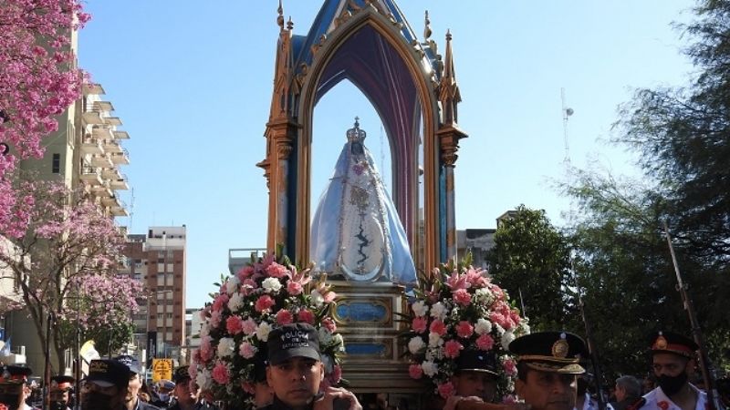 Jubilosa jornada de gratitud a la Virgen por su protección