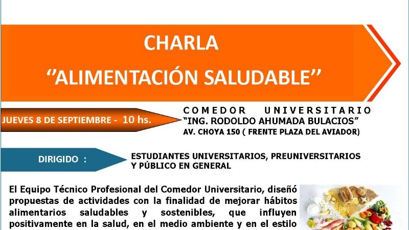 Charla “Alimentación Saludable”