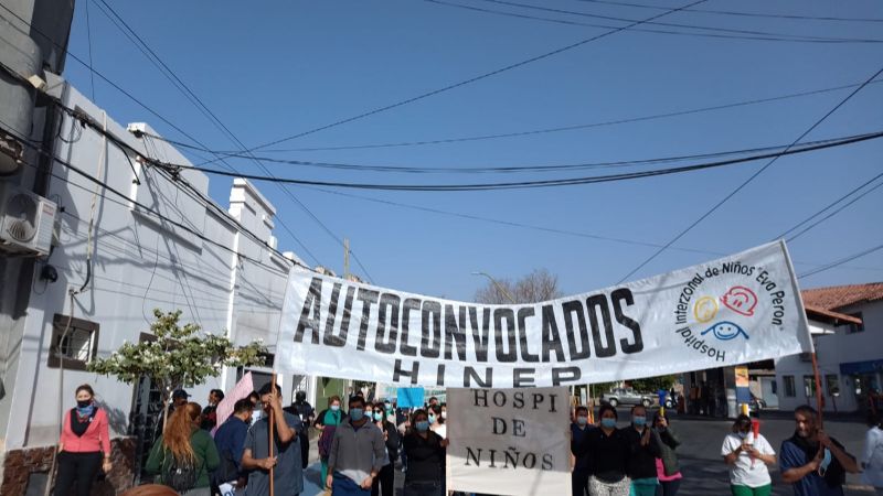 Comenzó la marcha de protesta de salud