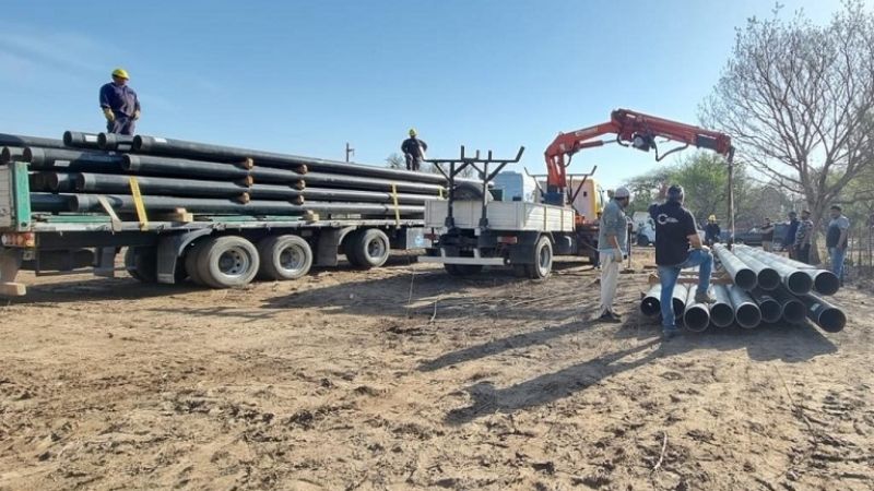 Avanza la obra Gasoducto Lavalle -Catamarca