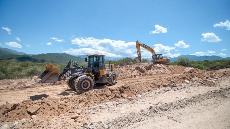 Avanzan los trabajos en Ruta 47 que conecta Chaquiago-Choya