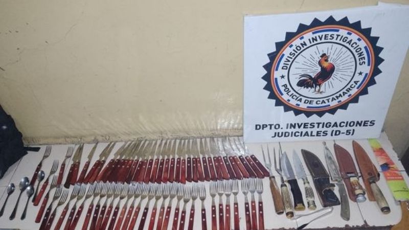 Recuperaron lo robado a Dusso