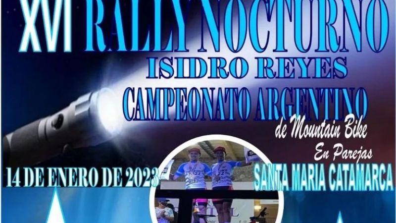 Rally Nocturno "Isidro Reyes", en Santa María