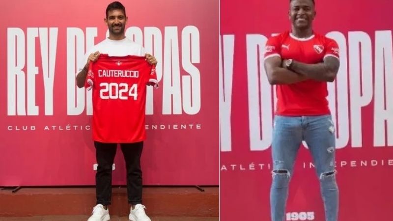 Independiente frente a Everton, en San Juan