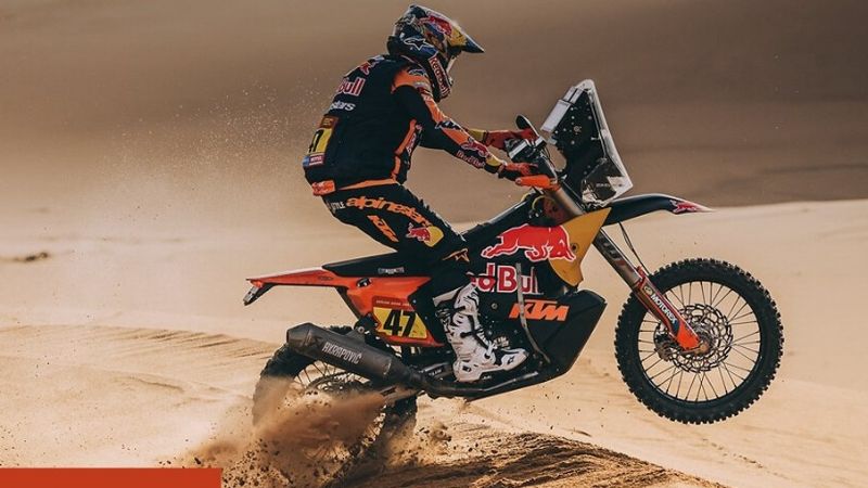 Kevin Benavides tomó la punta del Dakar 2023 en Motos