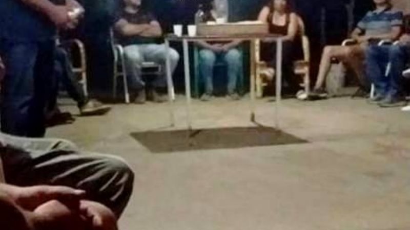 Vecinos se organizaron con la policía en Paclín