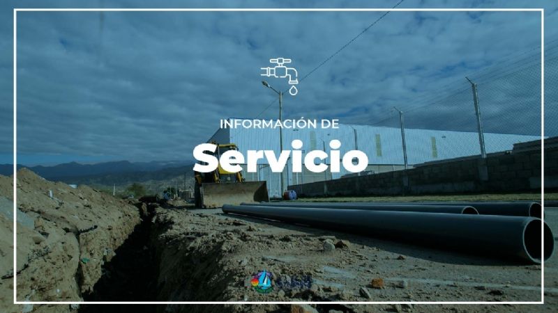 Restricción del agua potable en sectores de Capital