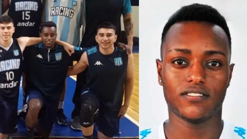 Ataque racista a basquetbolista etíope de Racing