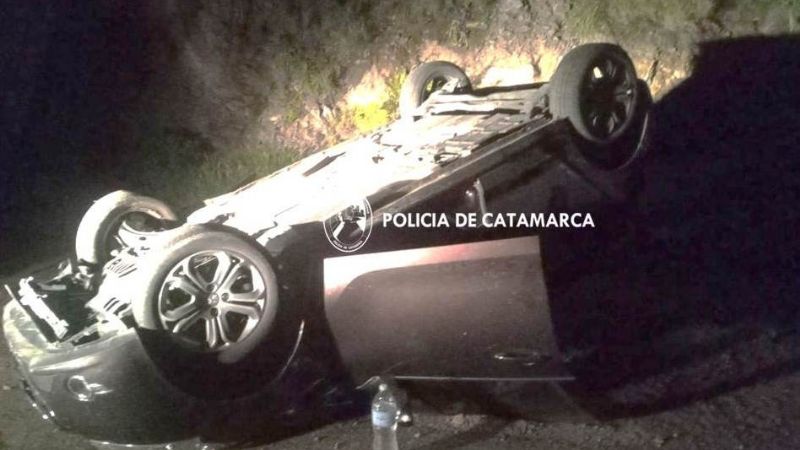 Tremendo vuelco en Fray Mamerto Esquiú