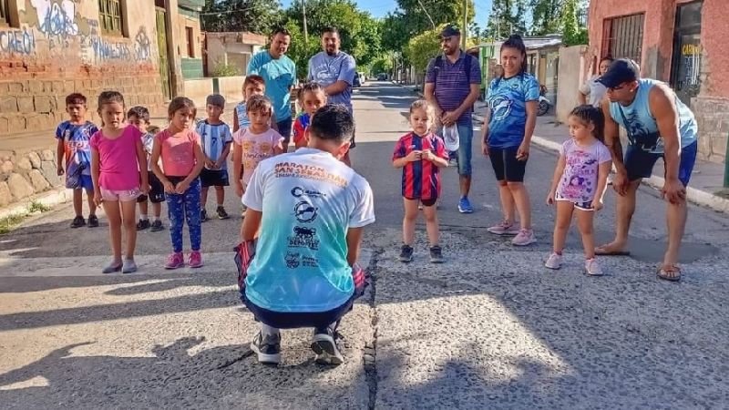 Exitosa maratón por "Piquito" Córdoba en Pomán