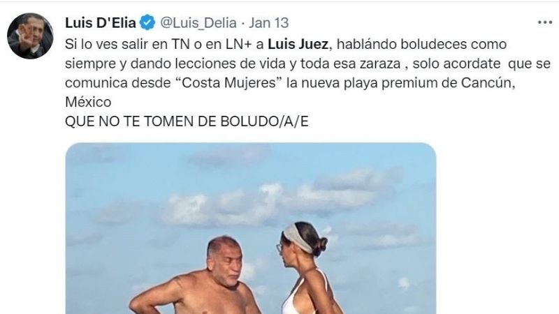 Polémica en las redes por las lujosas vacaciones de Juez