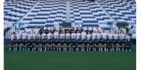LA FOTO CÁBALA que Demichelis reiteró con el plantel de River al regresar de la pretemporada en Miami, Estados Unidos.