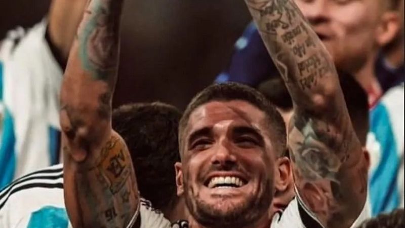 Los jugadores recordaron el mes del título en el Mundial 2022