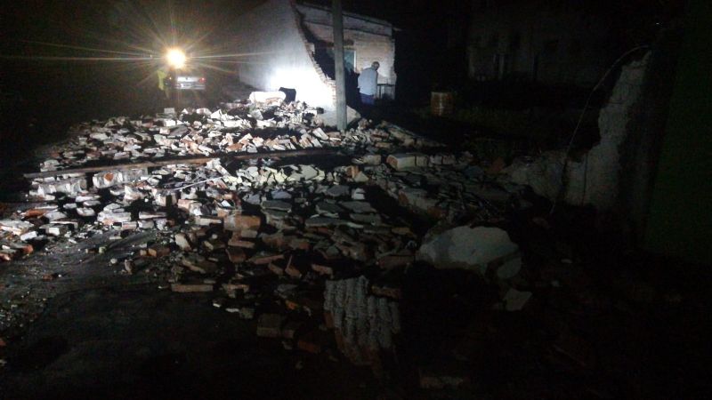 Las fotos del desastre