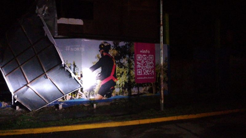 Las fotos del desastre