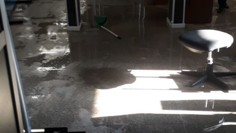 Las fotos del desastre