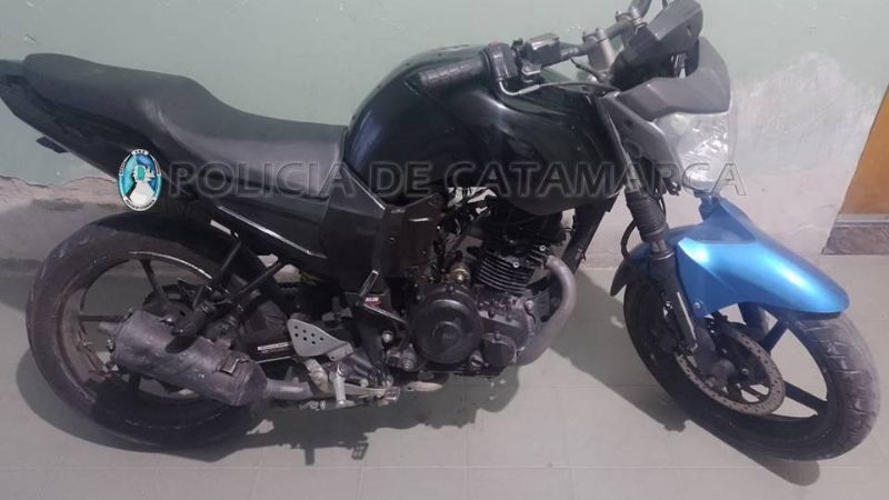 Incautaron una motocicleta con pedido judicial
