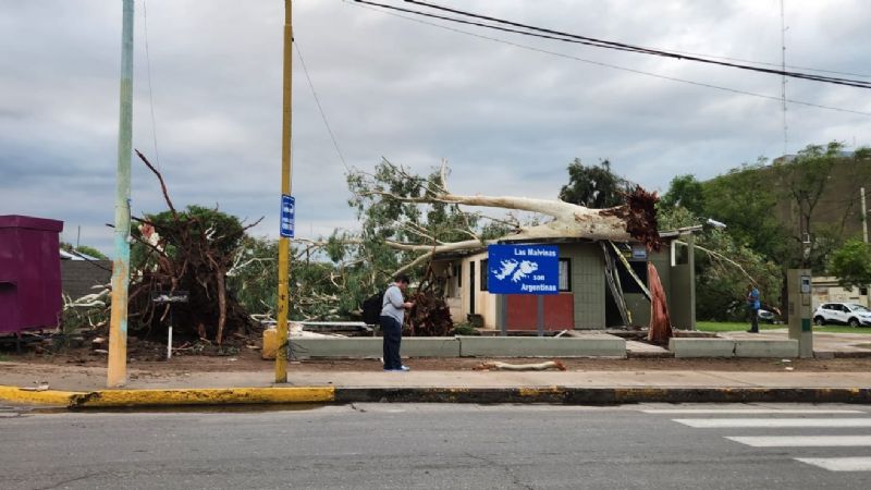 Para un investigador se trató de un tornado