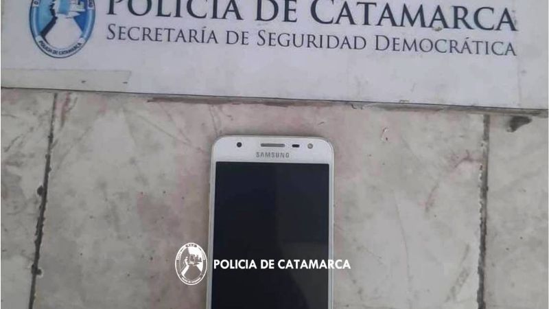 Recuperaron un celular