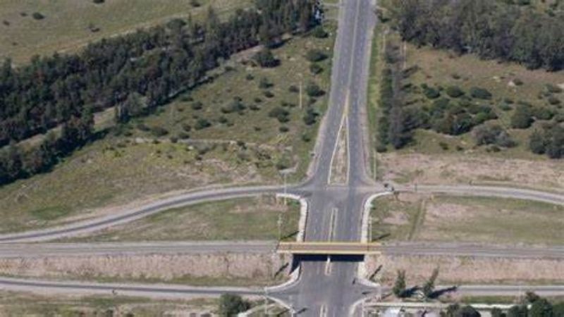 Siniestro vial en la avenida Circunvalación Néstor Kirchner