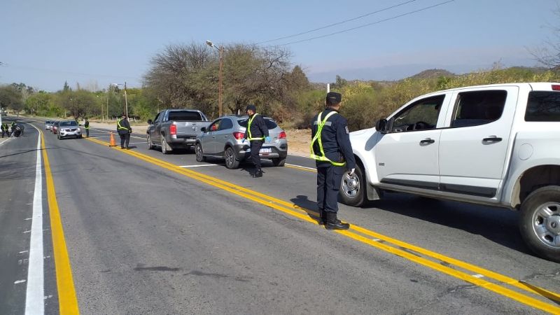 El Rodeo: 12 vehículos secuestrados por alcoholemia positiva