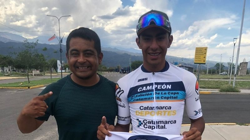 Valentín Castro se complicó en la 2da. etapa de la Vuelta de San Juan