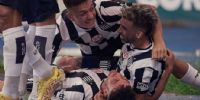 TALLERES se abraza a Pizzini, autor del primer gol 
