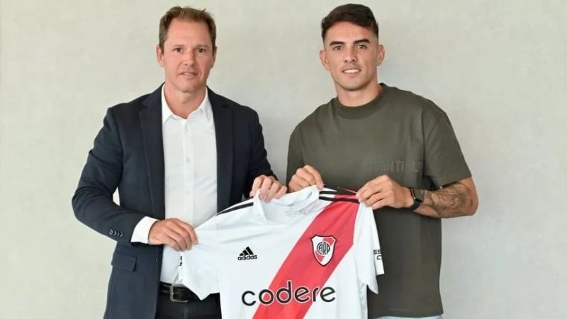 River oficializó a Enzo Díaz como nuevo refuerzo