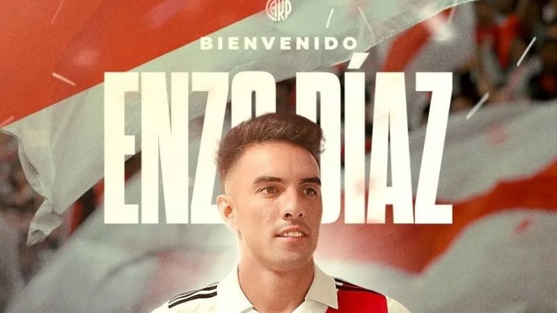 River oficializó a Enzo Díaz como nuevo refuerzo