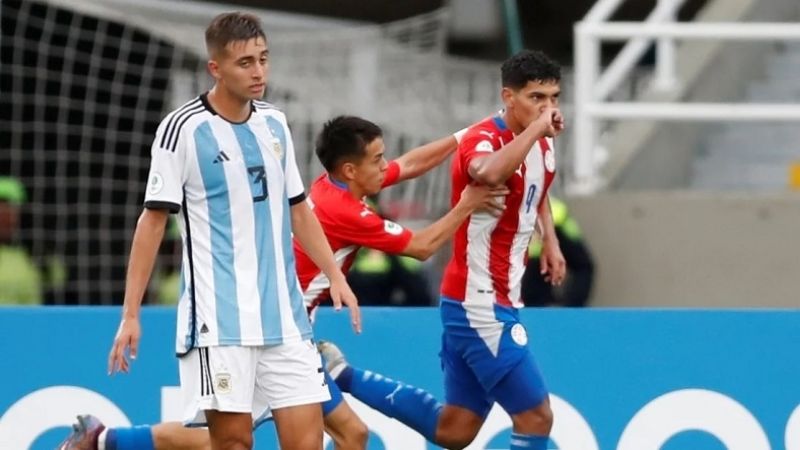 Argentina perdió con Paraguay, en el debut del Sub 20
