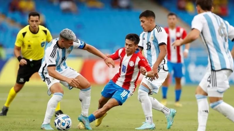 Argentina perdió con Paraguay, en el debut del Sub 20
