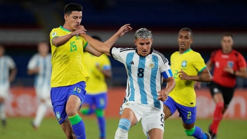 Sub20: Argentina perdió con Brasil y quedó complicada