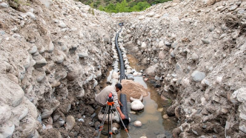 Vecinos de La Puerta se beneficiarán con una obra de agua potable