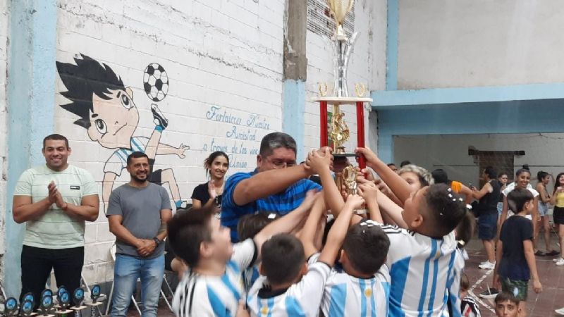 Ateneo coronó los campeones del 63° Baby Fútbol "Changuito Chacarero"