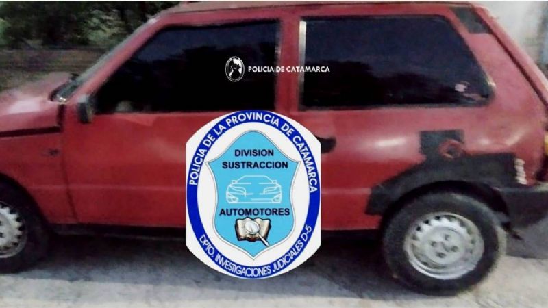 Secuestraron un automóvil requerido por la Justicia