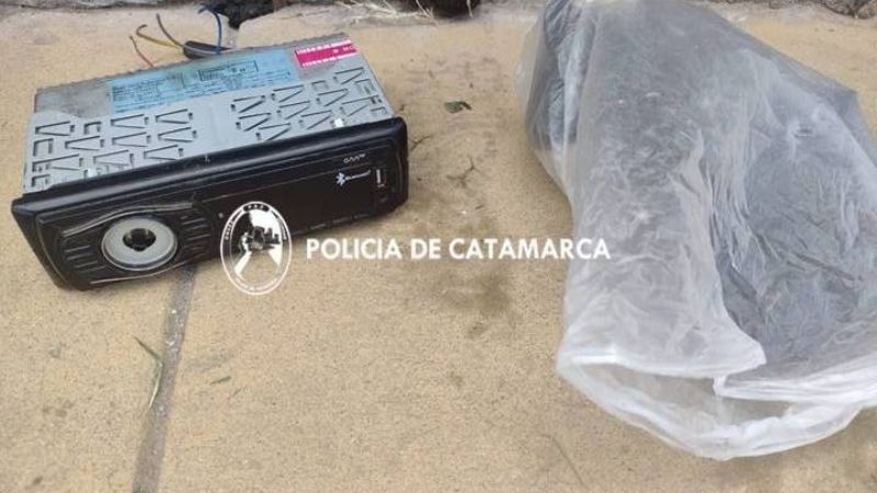 Recuperaron un estéreo