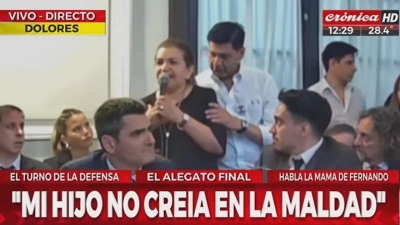 Mamá de Fernando: "No le tuvieron piedad, solo deseo Justicia"