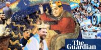 ILUSTRACIÓN del The Guardian en relación con su encuesta sobre el mejor futbolista del mundo.