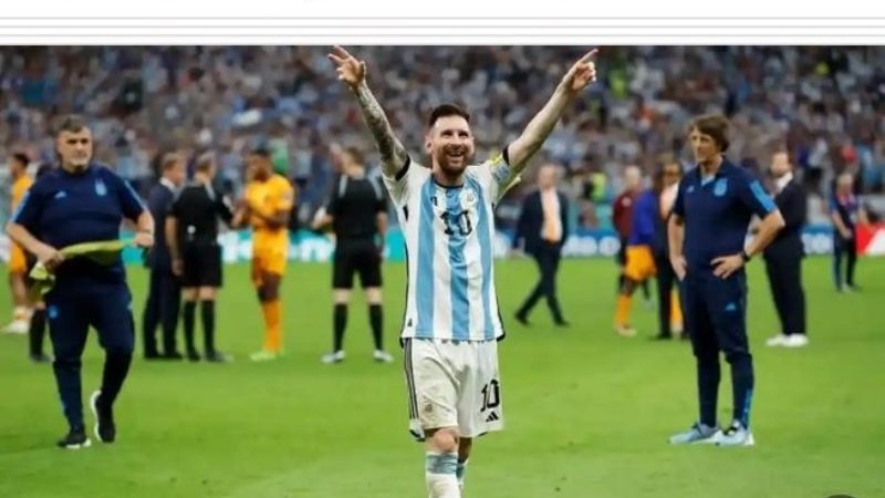The Guardian inglés eligió a Messi como el mejor de 2022
