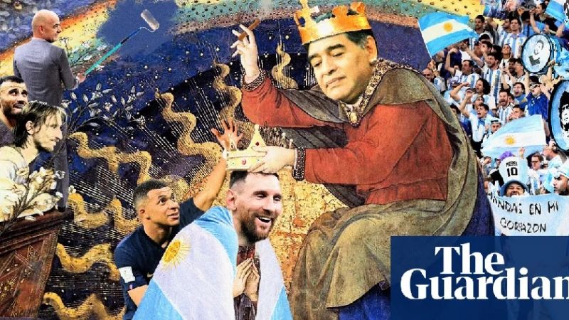 The Guardian inglés eligió a Messi como el mejor de 2022