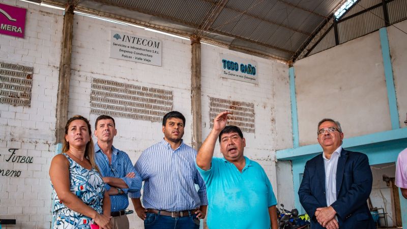 El Gobernador recorrió avances de obra en Ateneo