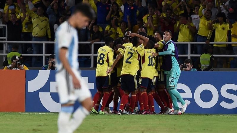 Argentina fue eliminada por Colombia en el Sub 20