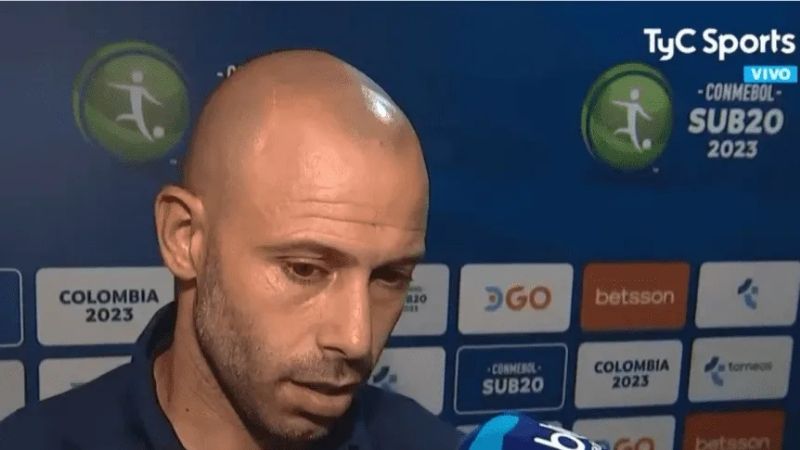 Mascherano anunció que no seguiría al frente del Sub 20