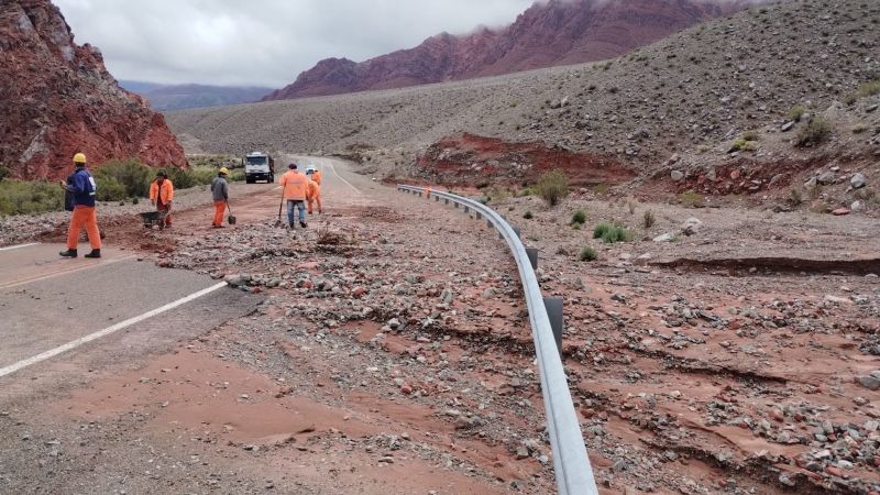 Material de arrastre en Cortaderas