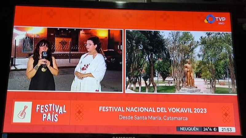 Orgullo santamariano por el “Yokavil” en “Festival País”