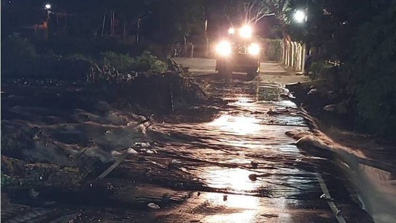 Evacuaron y asistieron a 30 personas varadas en el Camping Municipal