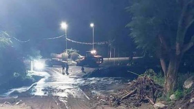 Evacuaron y asistieron a 30 personas varadas en el Camping Municipal