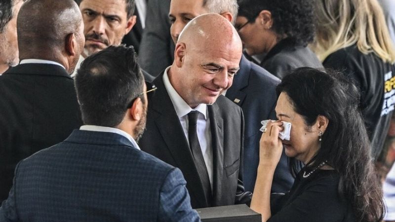 Brasil le da el último adiós a su Rey, Pelé