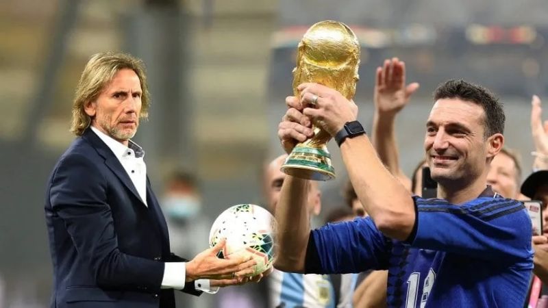 Gareca: "Scaloni se sienta en la mesa de los grandes"