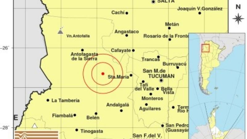 Dos temblores en el Oeste